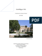 Musicology at USC: A Handbook For Graduate Students 2007-2008