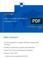 Erasmus+: Study in Europe With A Scholarship From The European Union