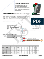 Capteur Pneumatique