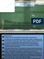 Strategi Indonesia Dalam Menangani Ancaman