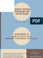 3 Ilustrasi 3 Memlih Rute Jalan