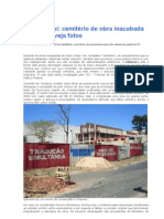 Dia Do Piauí: Cemitério de Obra Inacabada Marcante Veja Fotos