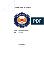 Tugas Final Pancasila: Unversitas Halu Oleo Fakultas Teknik Teknik Mesin 2020/2021