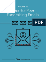 p2p Fundraising Emails