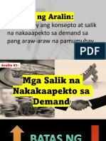 Q2 - Aralin 1 - (Part 2) Mga Salik Na Nakakapekto Sa Demand