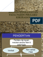 Risiko Perilaku Kekerasan