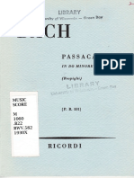 Bach, J.S. - Passacaglia and Fugue in C-Minor (Respighi)