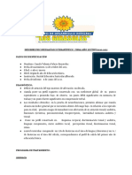 Informe psicopedagógico Camila Palacio 2020-2021