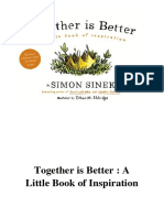 Together Is Better: A Little Book of Inspiration - Simon Sinek