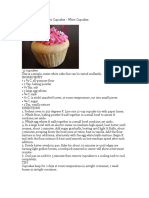 A Bakers Field Guide To Cupcakes - White Cupcakes