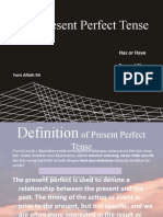 The Present Perfect Tense: Has or Have For and Since