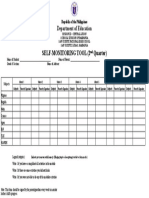 Self-Monitoring Tool (2 Quarter) : Department of Education