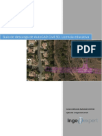 Gu+¡a de Descarga de AutoCAD Civil 3D