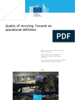 Final Quality of Recycling Report