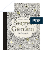 Secret Garden: 20 Postcards - Drawing