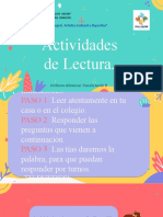 2°básico Actividad de Lectura