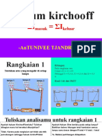 Antunivee Tjandra - Hukum Kirchooff ƩImasuk ƩIkeluar