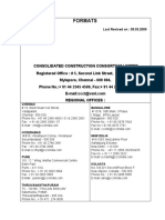 CCCL QMS Formats - 05.03.2009