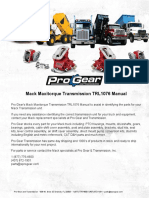 Mack Maxitorque Transmission TRL1076 Manual