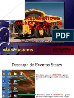 Procedimiento de Bajada de Eventos Statex