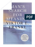 Man's Search For Meaning - Viktor E. Frankl