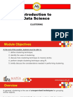 Introduction to Data Science Clustering K-Means