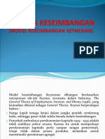 6 - Analisis Keseimbangan (Model Keynesian)