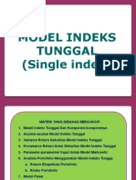 11. MODEL INDEKS TUNGGAL