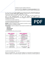 Los Reactivos en Química Analítica