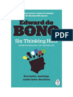 Six Thinking Hats - Edward de Bono