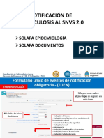 Notificación Tuberculosis SNVS 2.0