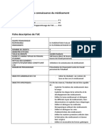 UE6 S2 Initiation Connaissance Medicament