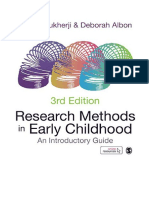 Research Methods in Early Childhood: An Introductory Guide - Penny Mukherji