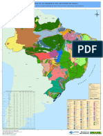 Mapa Areas de Afloramento Dos Aquiferos Do Brasil