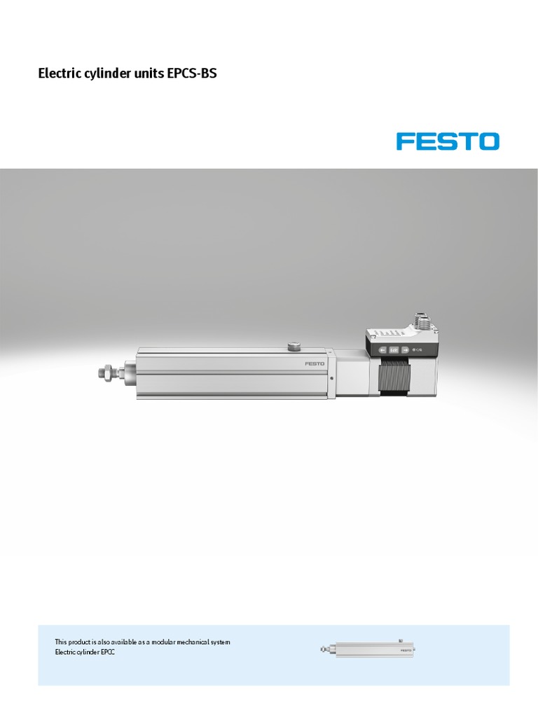 This Product Is Also Available As A Modular Mechanical System Electric ...
