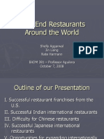 High-End Restaurants Around The World