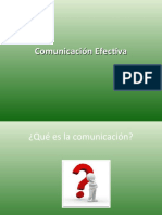 Comunicación Efectiva - Presentacion
