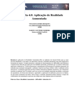 Industria 4.0 - Aplicação Da Realidade Aumentada