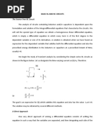 Basic RL and RC Circuits