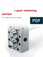 Precision Gear Metering Pumps: For Higher-Viscous Media