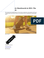 12 Best Electric Skateboards in 2021