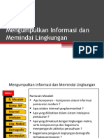 Mengumpulkan Informasi Dan Memindai Lingkungan