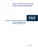 Plan de Seguridad Integral Villa Granada