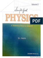 S.L. Arora - New Simplified Physics - A Reference Book For Class 11 Vol 2. 2-Dhanpat Rai & Co.