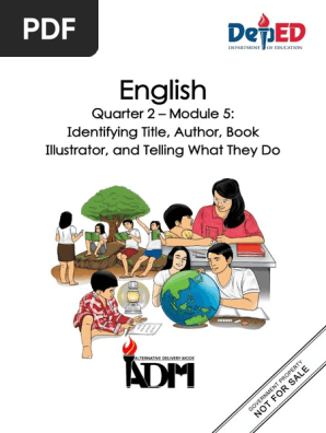 English 2_q2_mod5_Identifying Title, Author, Book Illustrator, And Telling What They Do_v2
