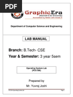 Os Lab Manual PDF