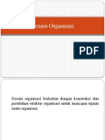 Desain Organisasi