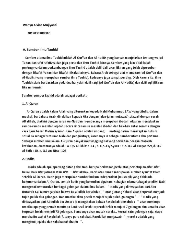 Taudhih sebagai Proses Pemahaman Spiritual