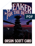 Speaker for the Dead (Ender Quintet Book 2) - Orson Scott Card