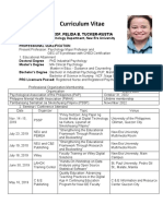 Latest As of November 2021 Curriculum Vitae